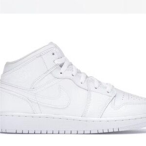 Nike Air Jordan Mid White Sneakers